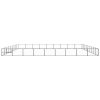 Dog Kennel Black 871.9 ftÂ² Steel