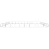 Dog Kennel Silver 1076.4 ftÂ² Steel