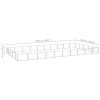 Dog Kennel Silver 538.2 ftÂ² Steel
