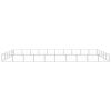 Dog Kennel Silver 538.2 ftÂ² Steel