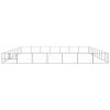 Dog Kennel Silver 678.1 ftÂ² Steel