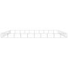 Dog Kennel Silver 753.5 ftÂ² Steel